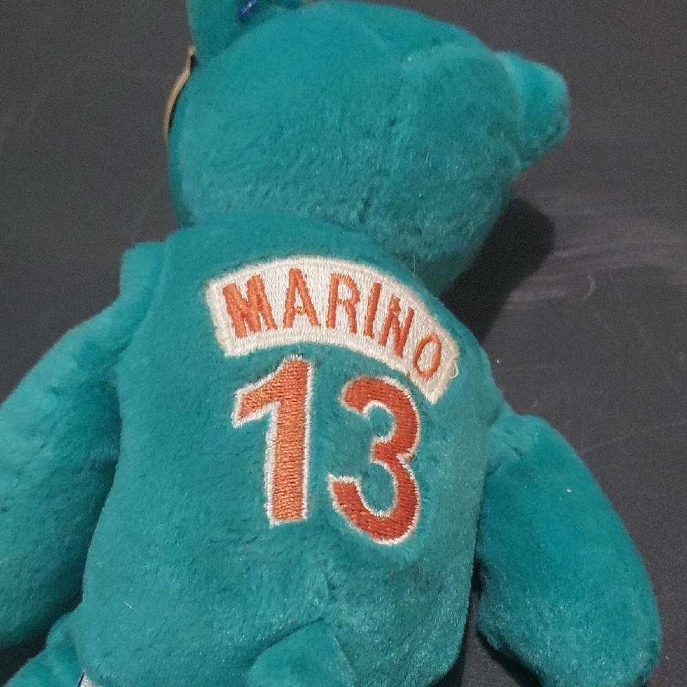 Teal Plush Bear Toy